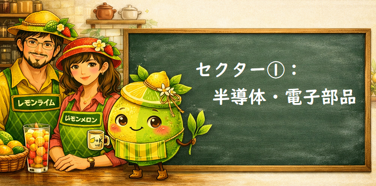 セクター①:半導体・電子部品